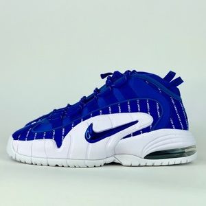 penny hardaway pinstripe shoes